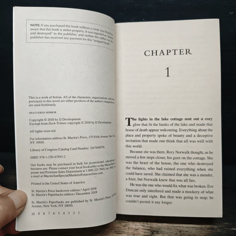 Shattered Mirror - Iris Johansen รูปที่ 6