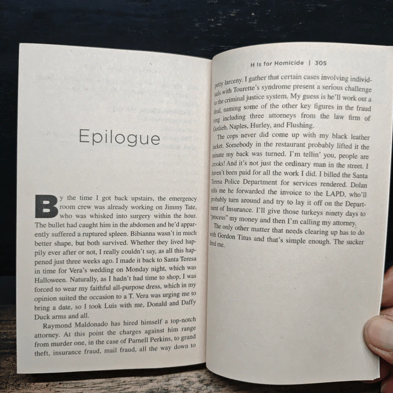 H Is for Homicide - Sue Grafton รูปที่ 7