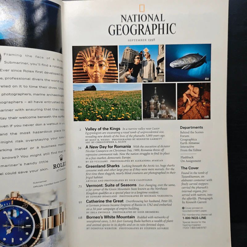 NATIONAL GEOGRAPHIC Vol.194 No.3 Sertember 1998 รูปที่ 7