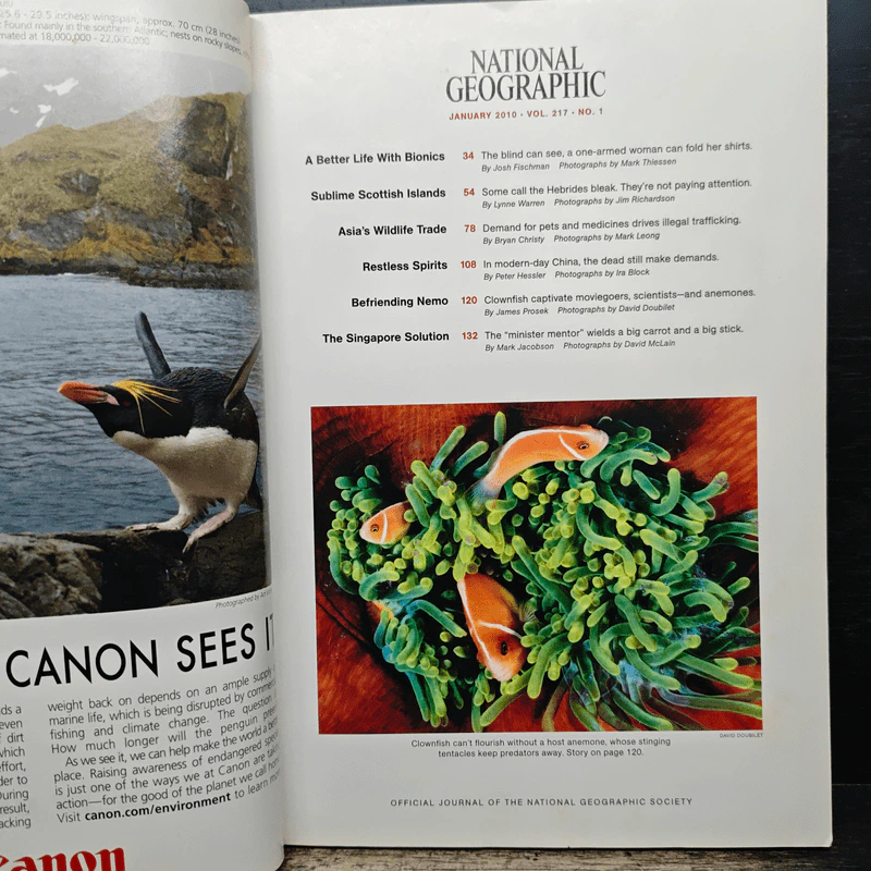 NATIONAL GEOGRAPHIC January 2010 รูปที่ 7