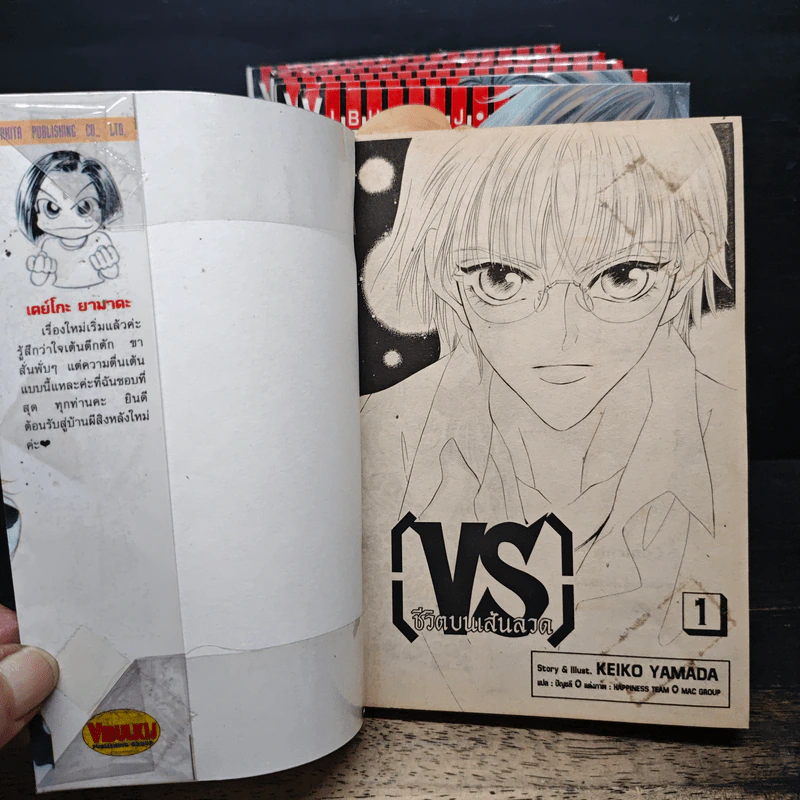 VS ชีวิตบนเส้นลวด 7เล่มจบ - Keiko Yamada รูปที่ 5
