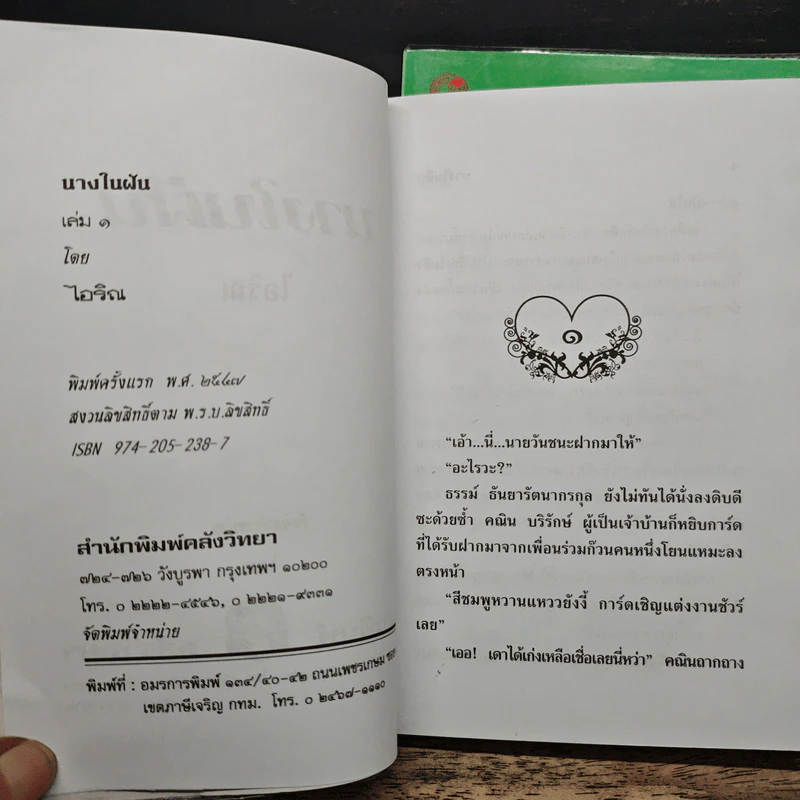 นางในฝัน 2 เล่มจบ - ไอริน รูปที่ 6