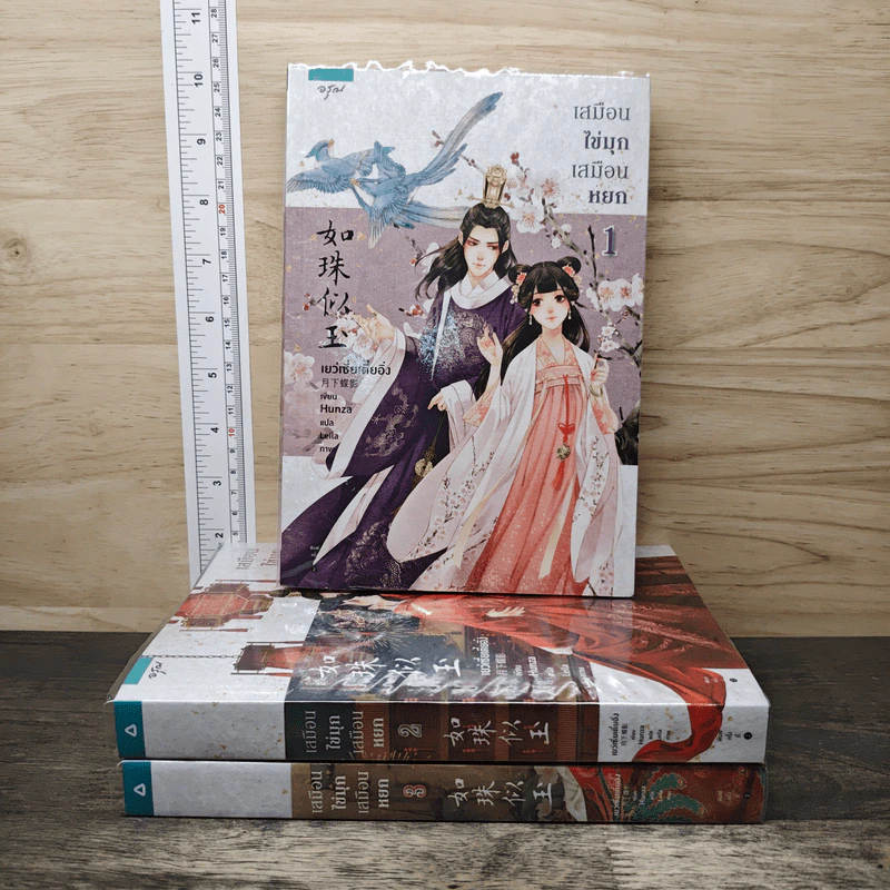 Box set เสมือนไข่มุกเสมือนหยก 3 เล่มจบ รูปที่ 3