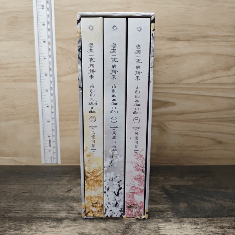 Box set ค่ำคืนนั้นลมวสันต์มาเยือน 3 เล่มจบ - เฟิงหลิวซูไต รูปที่ 1