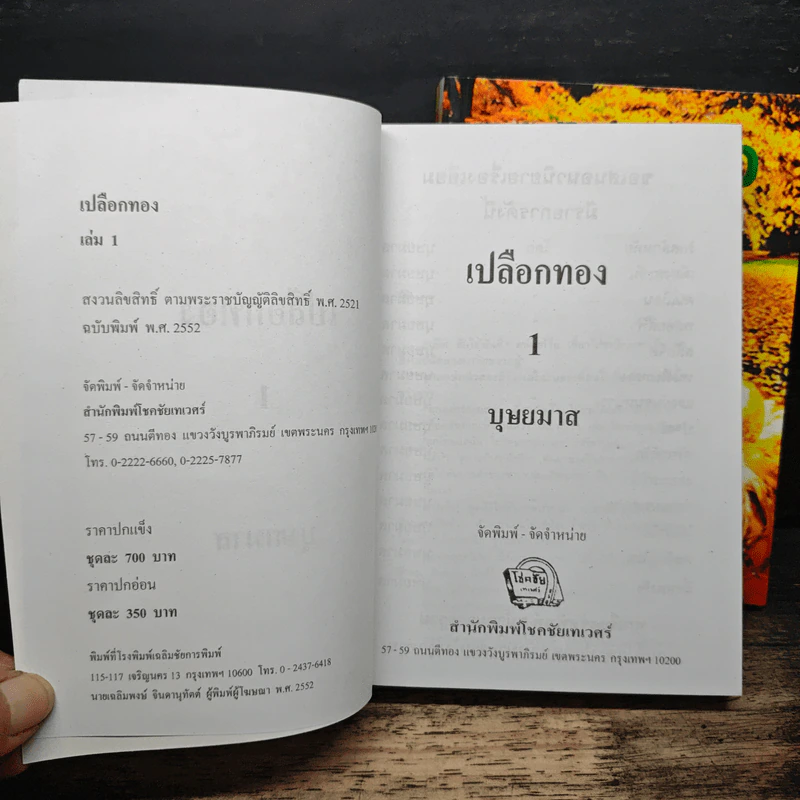 เปลือกทอง 2 เล่มจบ - บุษยมาส รูปที่ 6