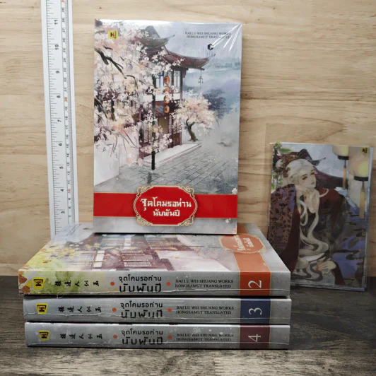 Boxset จุดโคมรอท่านนับพันปี 4 เล่มจบ - bai lu wei shuang รูปที่ 2