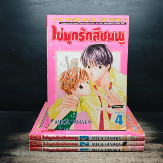 ไข่มุกรักสีชมพู 4 เล่มจบ - Meca Tanaka รูปที่ 1