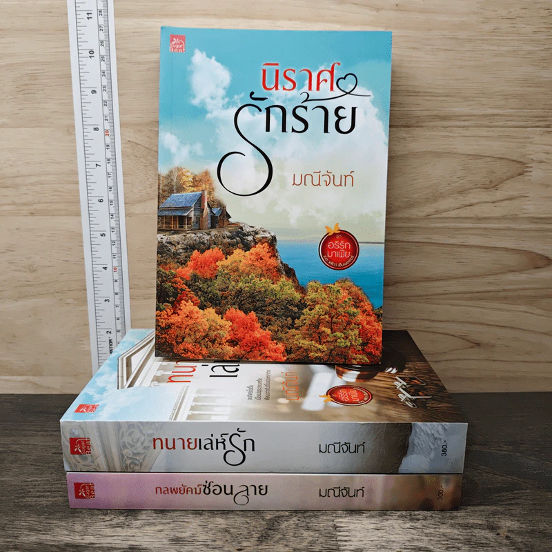 Boxset อริรักมาเฟีย 3 เล่ม กลพยัคฆ์ซ่อนลาย,ทนายเล่ห์รัก,นิราศรักร้าย - มณีจันท์ รูปที่ 3