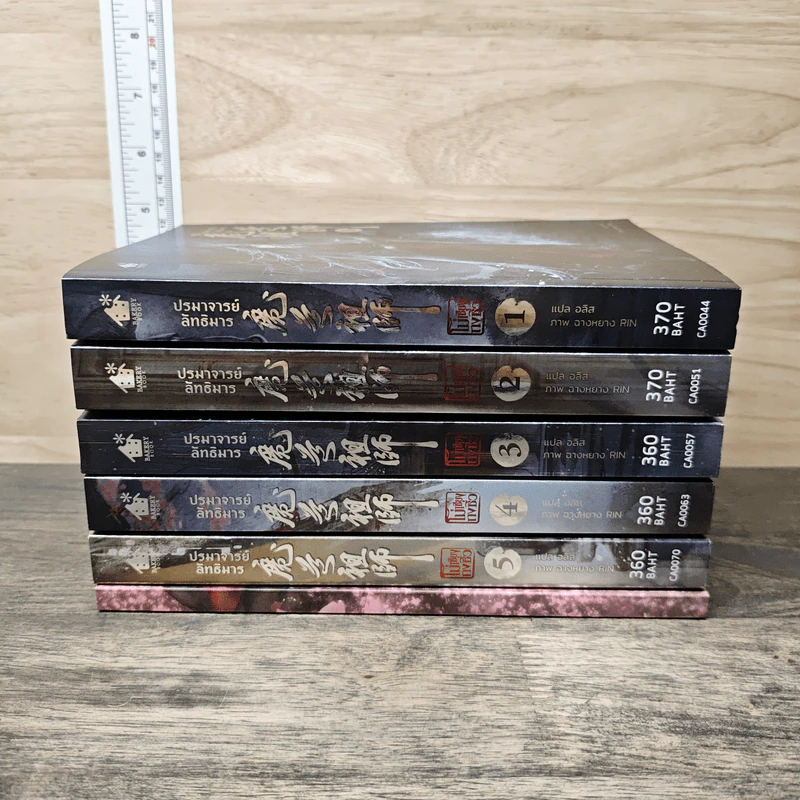 Boxset นิยายวาย ปรมาจารย์ลัทธิมาร 5 เล่มจบ + ตอนพิเศษ - โม่เซียงถงซีว รูปที่ 5