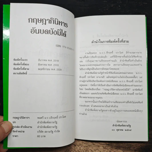 กฤษฎาภินิหาร อันบดบังมิได้ - ม.ร.ว.คึกฤทธิ์ ปราโมช รูปที่ 6