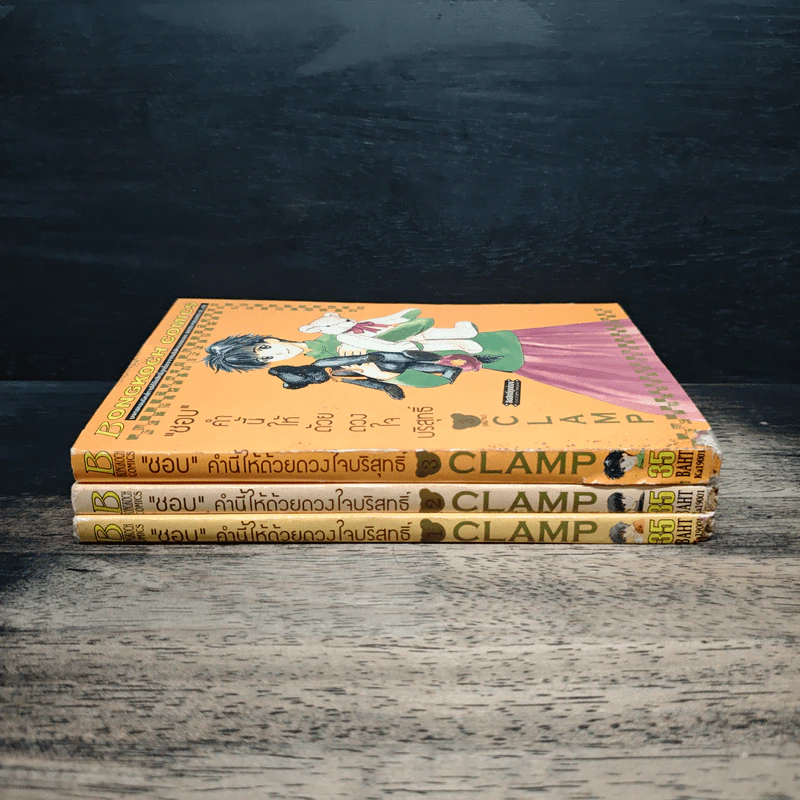 ชอบคำนี้ให้ด้วยดวงใจบริสุทธิ์ 3 เล่มจบ - CLAMP รูปที่ 3