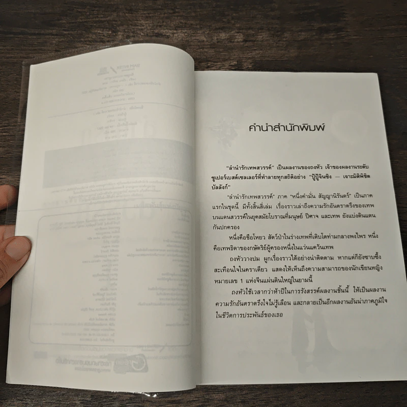 ลำนำรักเทพสวรรค์ ภาค หนึ่งคำมั่น สัญญานิรันดร์ 4 เล่มจบ - ถงหัว รูปที่ 8