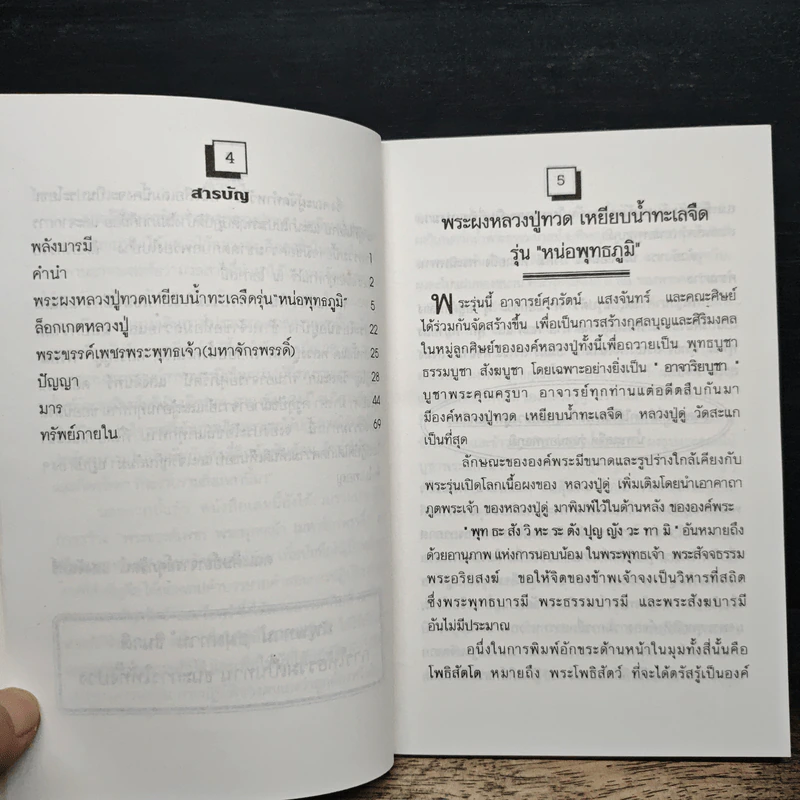 หลวงปู่ทวดเหยียบน้ำทะเลจืด รุ่น หน่อพุทธภูมิ รูปที่ 6