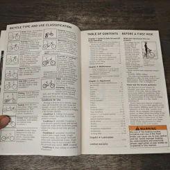 Bicycle Owner's Manual รูปที่ 6