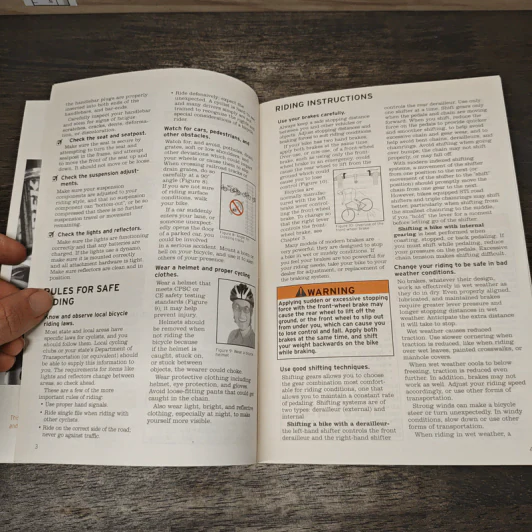 Bicycle Owner's Manual รูปที่ 7
