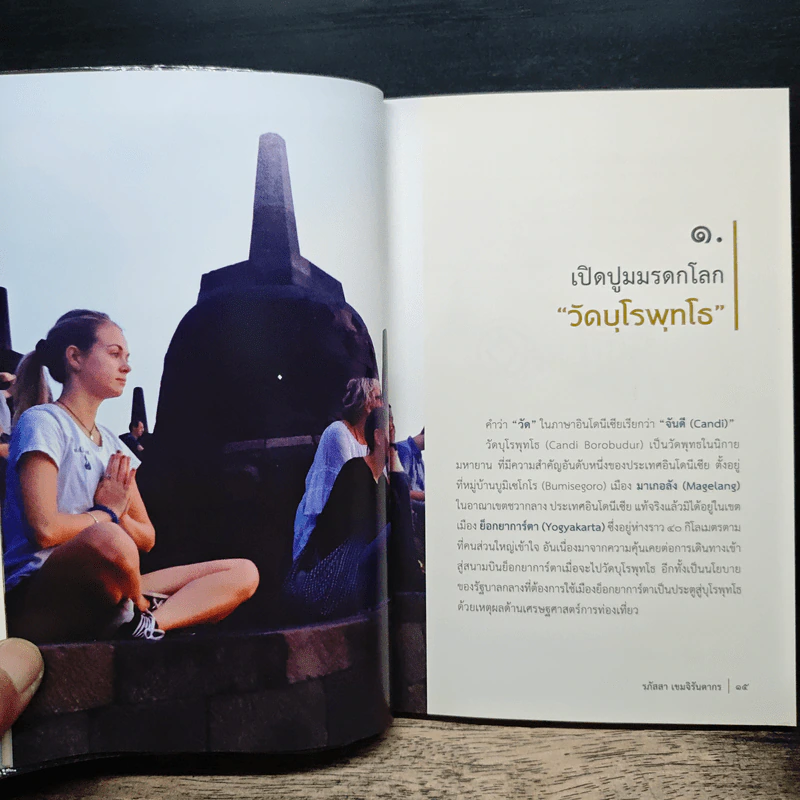 คู่มือท่องเที่ยวจาริกแสวงบุญ บุโรพุทโธ - รภัสสา เขมจิรันตากร รูปที่ 8