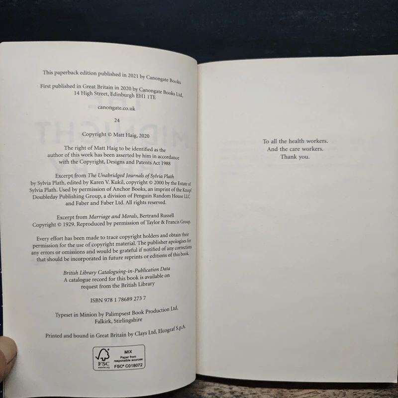 The Midnight Library - Matt Haig รูปที่ 7