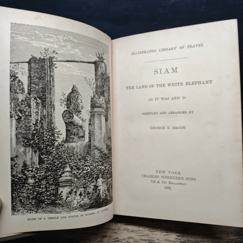 Siam: The Land of the White Elephant as It Was and is - George B. Bacon รูปที่ 6
