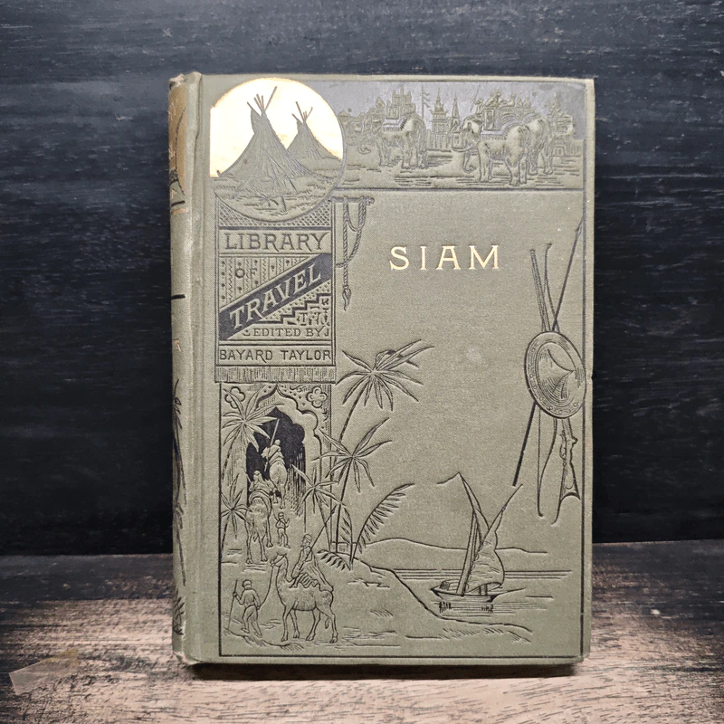 Siam: The Land of the White Elephant as It Was and is - George B. Bacon รูปที่ 1