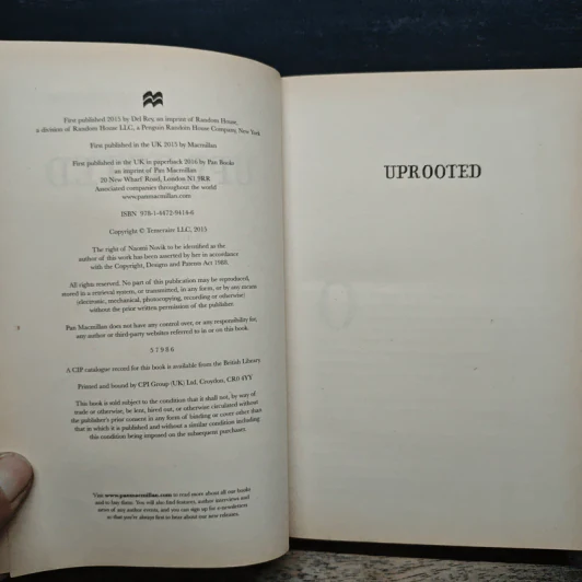 Uprooted - Naomi Novik รูปที่ 6