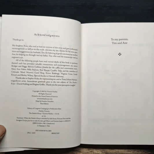 The Healer's Keep - Victoria Hanley รูปที่ 6