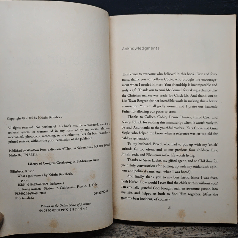 What a Girl Wants - Kristin Billerbeck รูปที่ 6