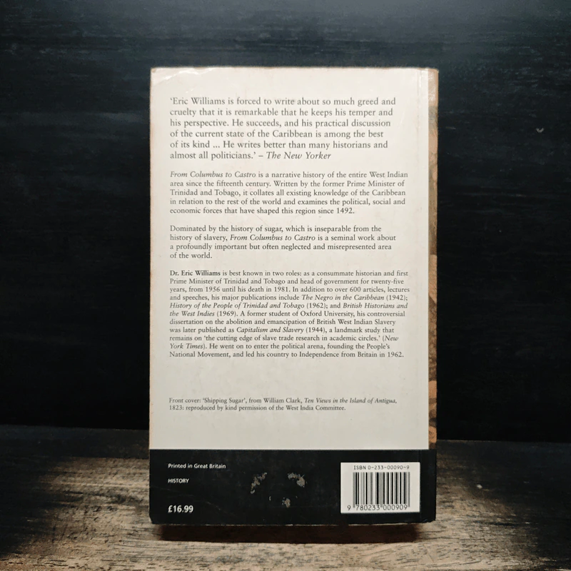 From Columbus to Castro - Eric Williams รูปที่ 2