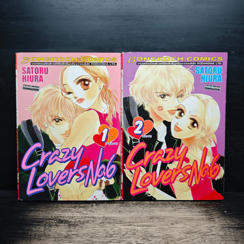 Crazy Lovers No.6 2 เล่มจบ - SATORU HIURA รูปที่ 1