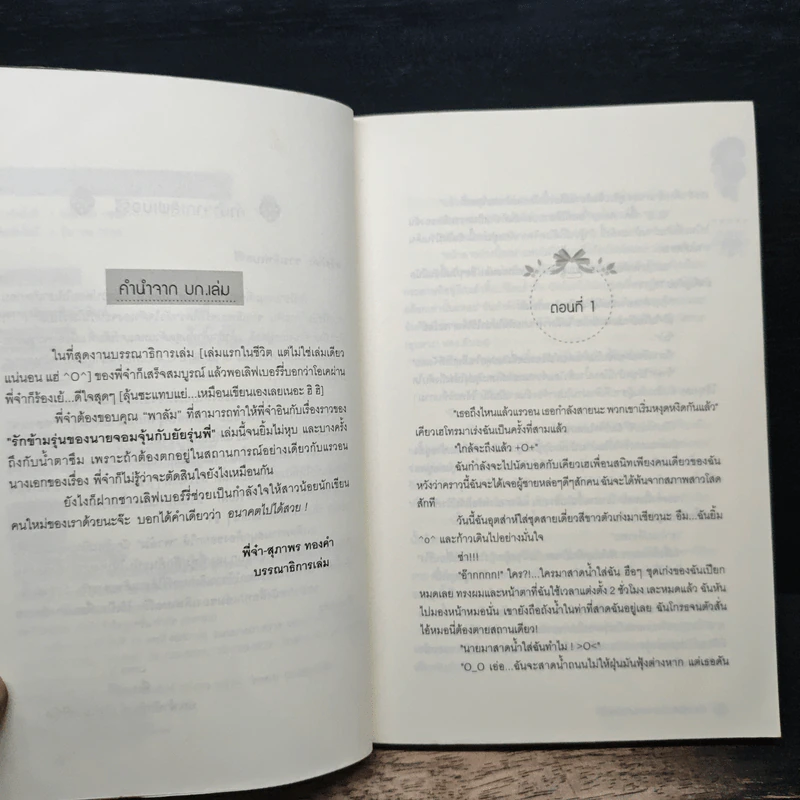 รักข้ามรุ่นของนายจอมจุ้นกับยัยรุ่นพี่ - พาลัม รูปที่ 7