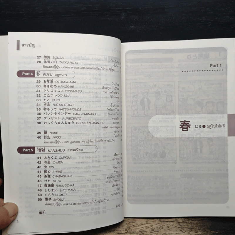 ภาษาญี่ปุ่นง่าย ๆ สไตล์การ์ตูน ชุด วัฒนธรรมญี่ปุ่น - คิโยกาตะ คาโด้ รูปที่ 8
