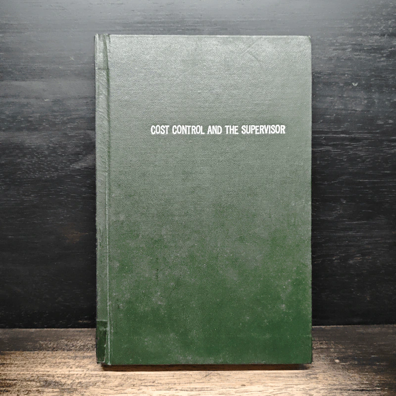 Cost Control and the Supervisor รูปที่ 1