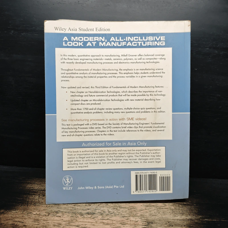 Fundamentals of Modern Manufacturing - Mikell P. Groover รูปที่ 2