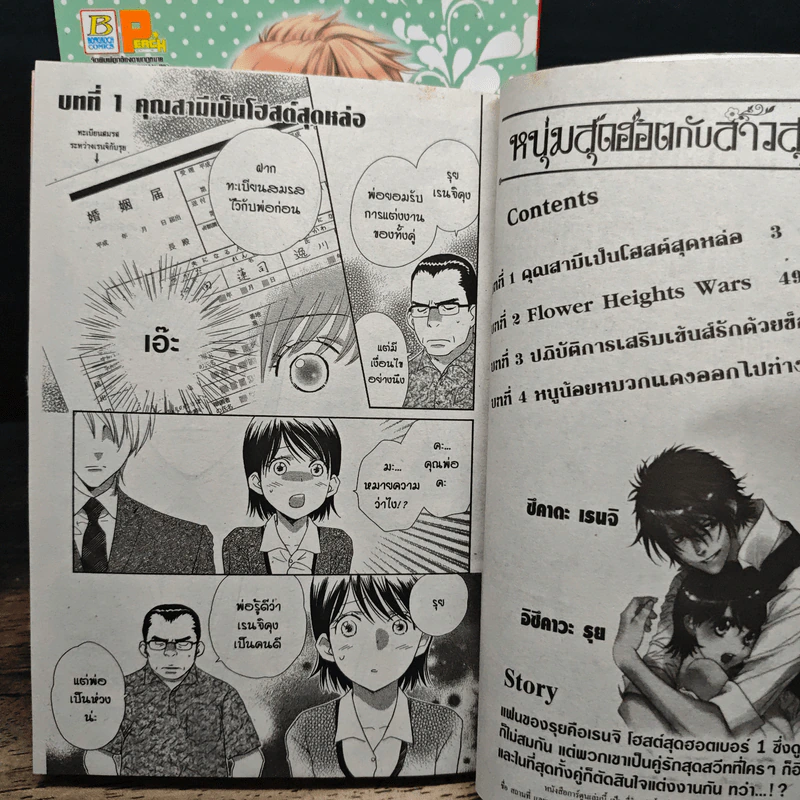 หนุ่มสุดฮอตกับสาวสุดเซ่อ เล่ม1-7 +เล่มพิเศษ 2 เล่ม - Tomomi NAGAE รูปที่ 6