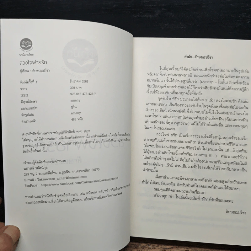 ลวงใจพ่ายรัก - ลักษณะปรีชา รูปที่ 6