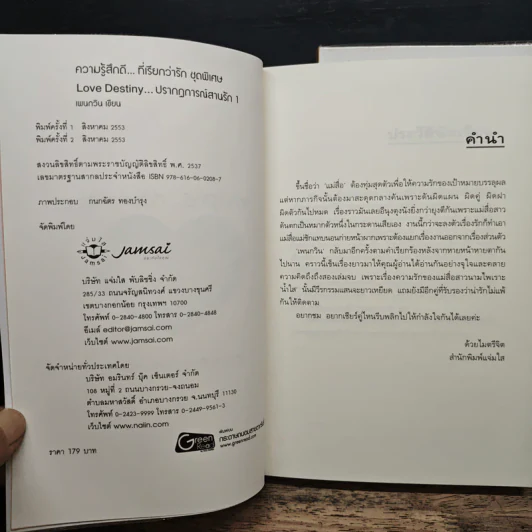 Love Destiny ปรากฎการณ์สานรัก 2 เล่มจบ - เพนกวิน รูปที่ 6