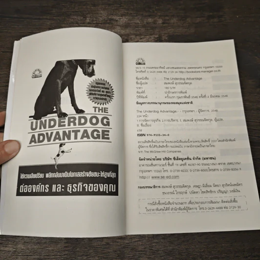 The Underdog Advantage ต่อองค์กรและธุรกิจของคุณ - เดวิด บอเร่ย์ รูปที่ 6