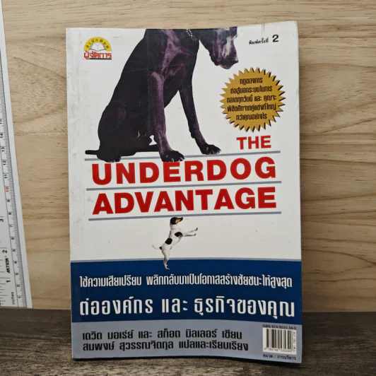 The Underdog Advantage ต่อองค์กรและธุรกิจของคุณ - เดวิด บอเร่ย์ รูปที่ 1