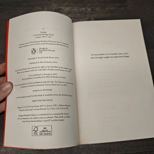 Homo Deus: A Brief History of Tomorrow - Yuval Noah Harari รูปที่ 6