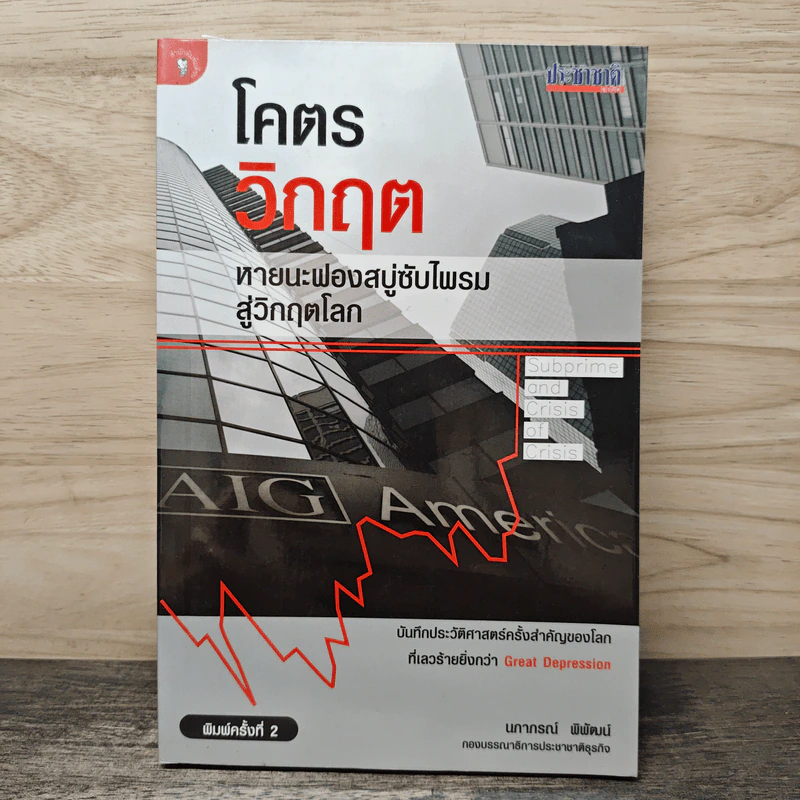 โคตรวิกฤต หายนะฟองสบู่ซับไพรม สู่วิกฤตโลก - นภากรณ์ พิพัฒน์ รูปที่ 1