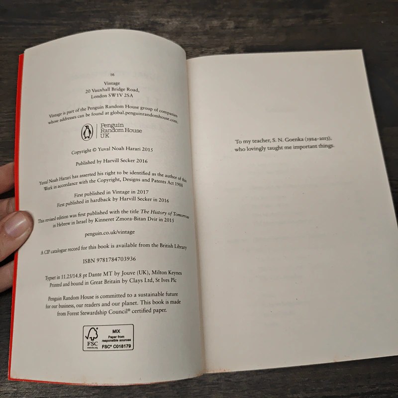 Homo Deus: A Brief History of Tomorrow - Yuval Noah Harari รูปที่ 6