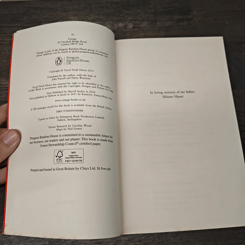 Sapiens A Brief History of Humankind - Yuval Noah Harari รูปที่ 6
