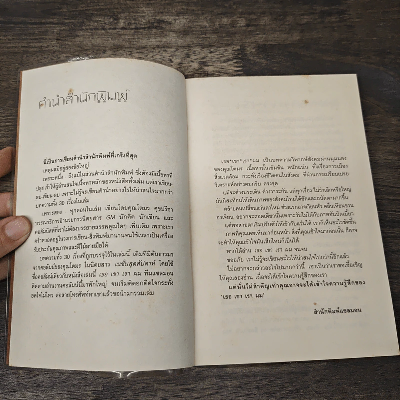 เธอเขาเราผม - โตมร ศุขปรีชา รูปที่ 6