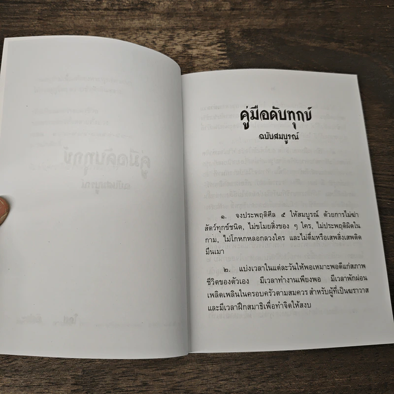 คู่มือดับทุกข์ ฉบับสมบูรณ์ รูปที่ 6