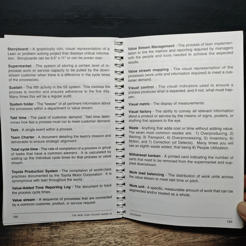The NEW Lean Pocket Guide XL รูปที่ 8