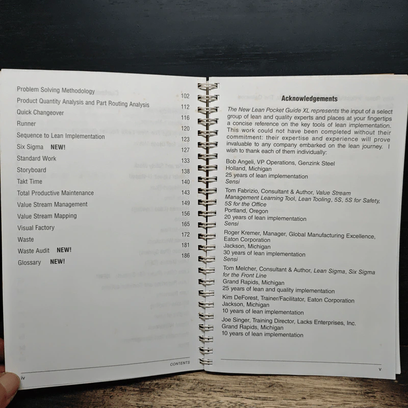 The NEW Lean Pocket Guide XL รูปที่ 7