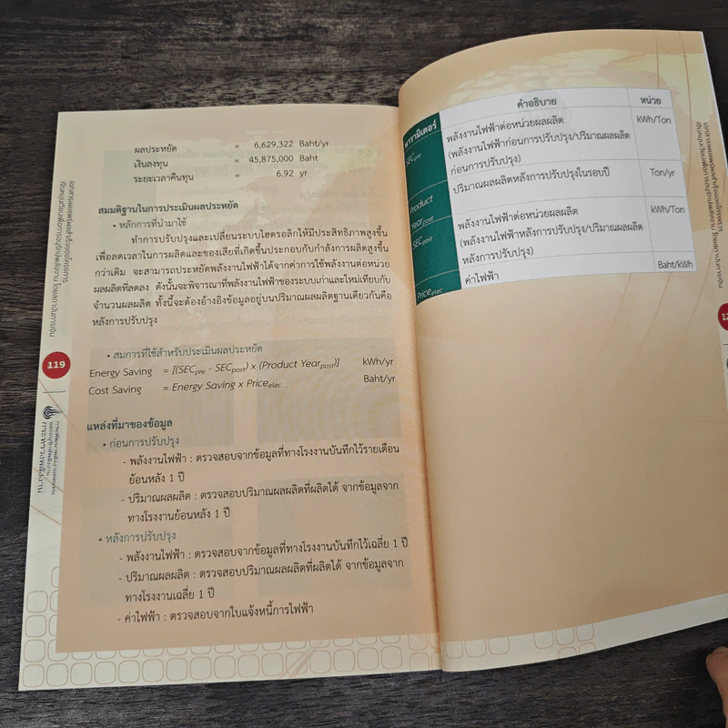 เอกสารเผยแพร่ผลสำเร็จของโครงการเงินหมุนเวียนเพื่อการอนุรักษ์พลังงาน รูปที่ 8