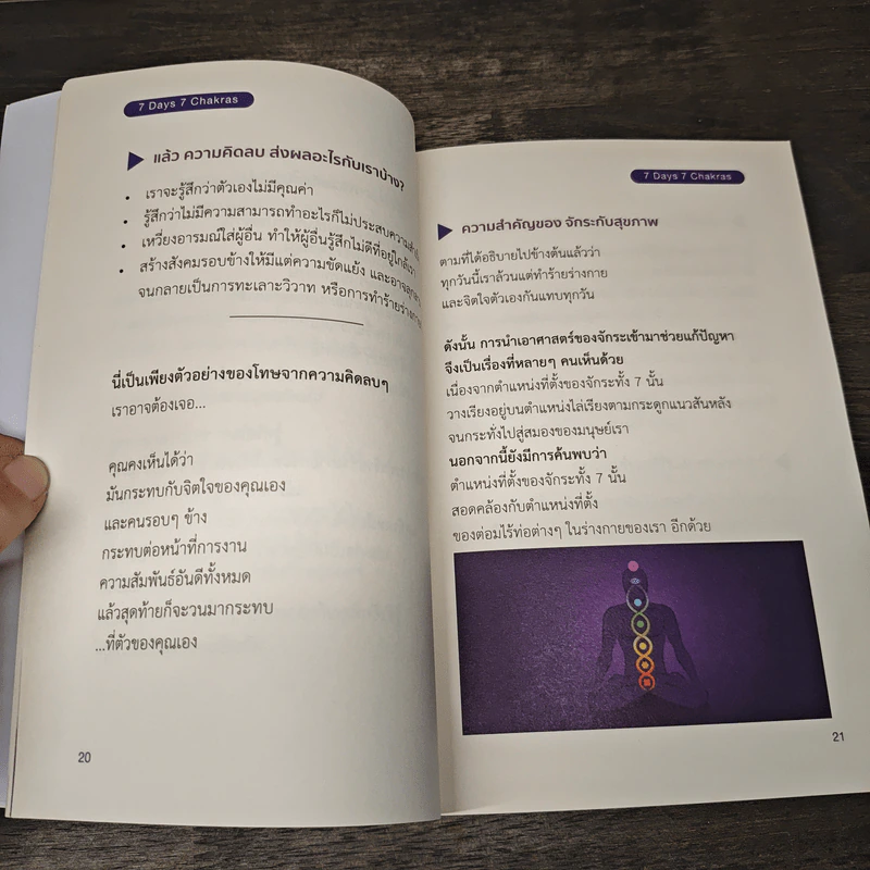 7 Days 7 Chakras 7 วัน 7 จักระ (ฉบับเพิ่มเติม) - วรรณนภา ประจักษ์ทิพย์ รูปที่ 8