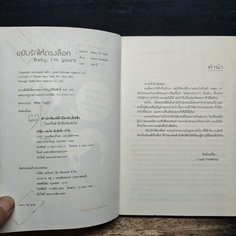 ขยับรักให้ตรงล็อค Baby, I'm Yours - Susan Andersen, เมยานี รูปที่ 6
