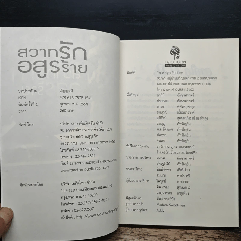สวาทรักอสูรร้าย - อัญญาณี รูปที่ 6