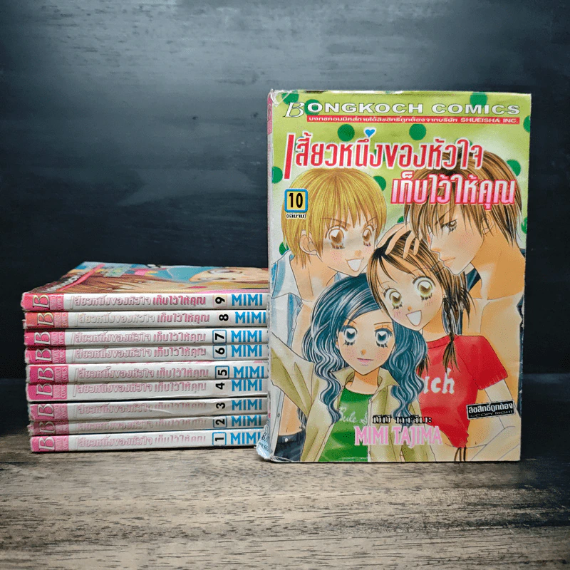เสี้ยวหนึ่งของหัวใจเก็บไว้ให้คุณ 10 เล่มจบ - Mimi Tajima รูปที่ 1